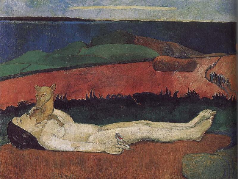 Paul Gauguin The loss of virginity France oil painting art